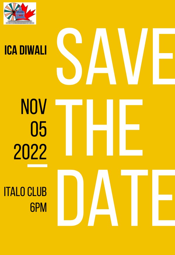Diwali Dinner Nov 5, 2022 @ 6pm